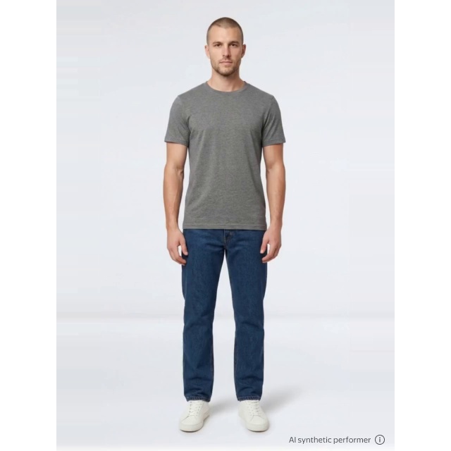 thumbnail enriched-apparel-video image 2 of George Men's & Big Men's Relaxed Fit 100% Cotton Jeans, Sizes 28-54, 2 of 7