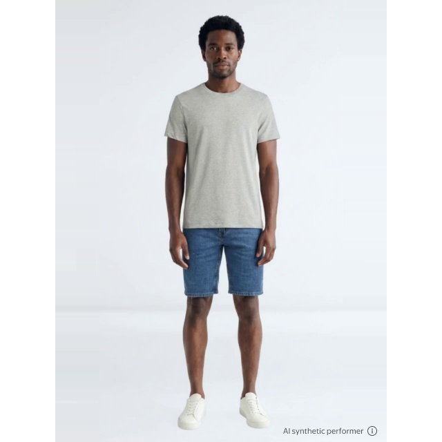 thumbnail enriched-apparel-video image 2 of George Men's and Big Men's 100% Cotton 5 Pocket Jean Shorts, 2 of 6