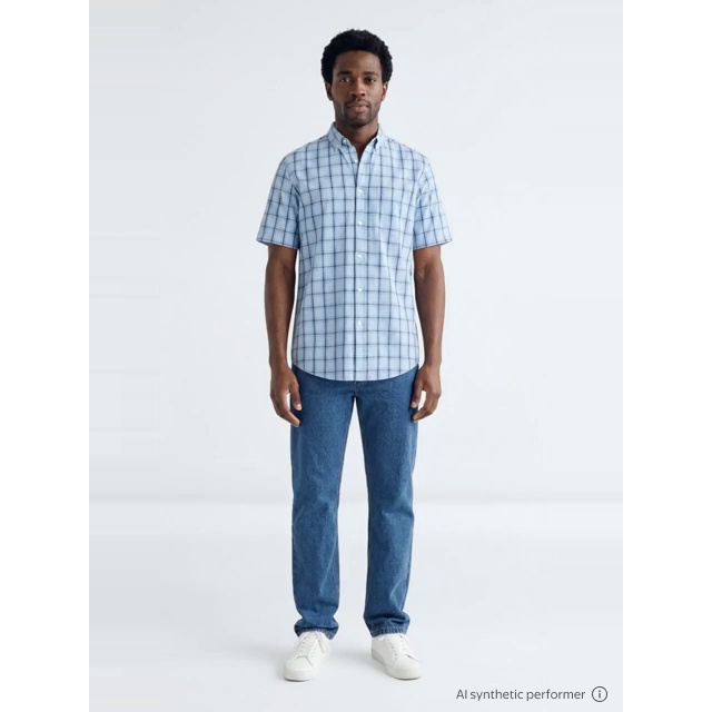 thumbnail enriched-apparel-video image 2 of George Men's & Big Men's Classic Fit 100% Cotton Regular Fit Jeans, Sizes 29-54, 2 of 10