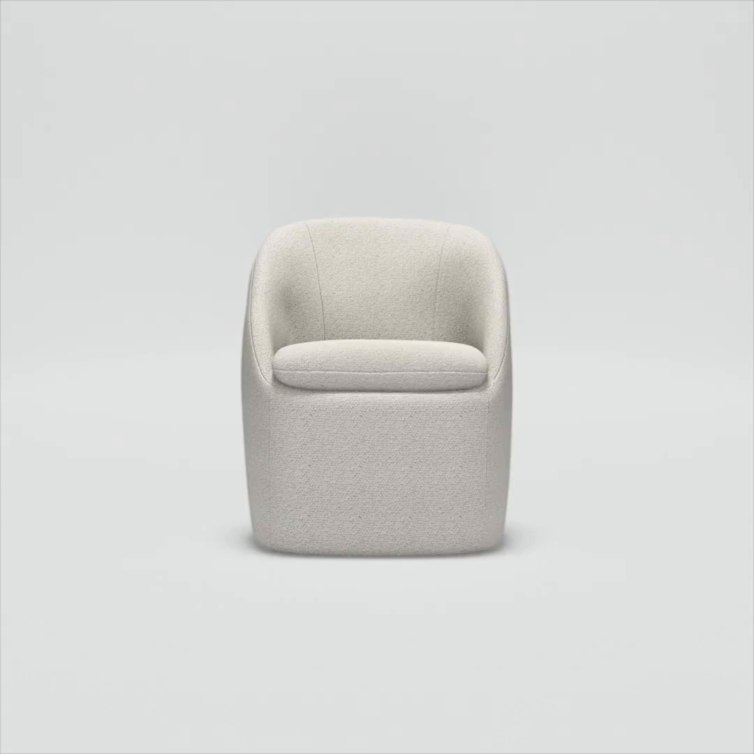 Better Homes & Gardens Mira Everywhere Dining Chair, Cream
