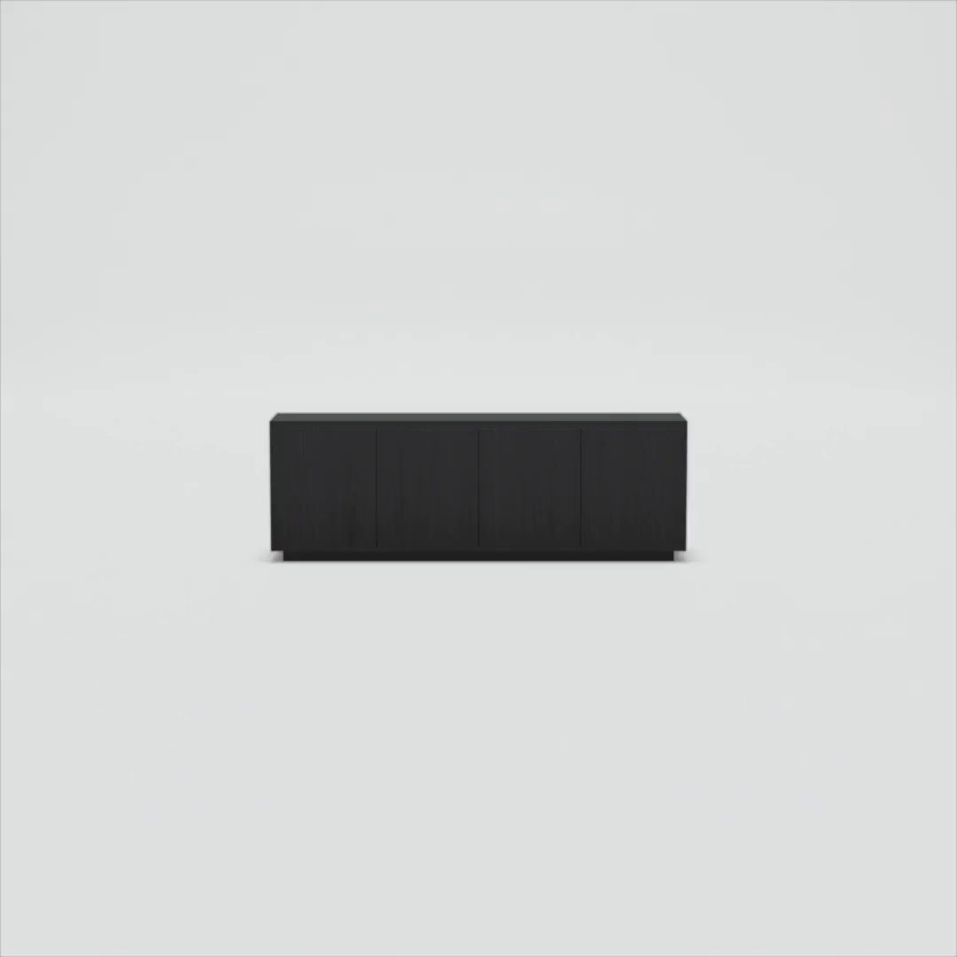 Evelyn&Zoe Hanson Rectangular TV Stand for TV's up to 75