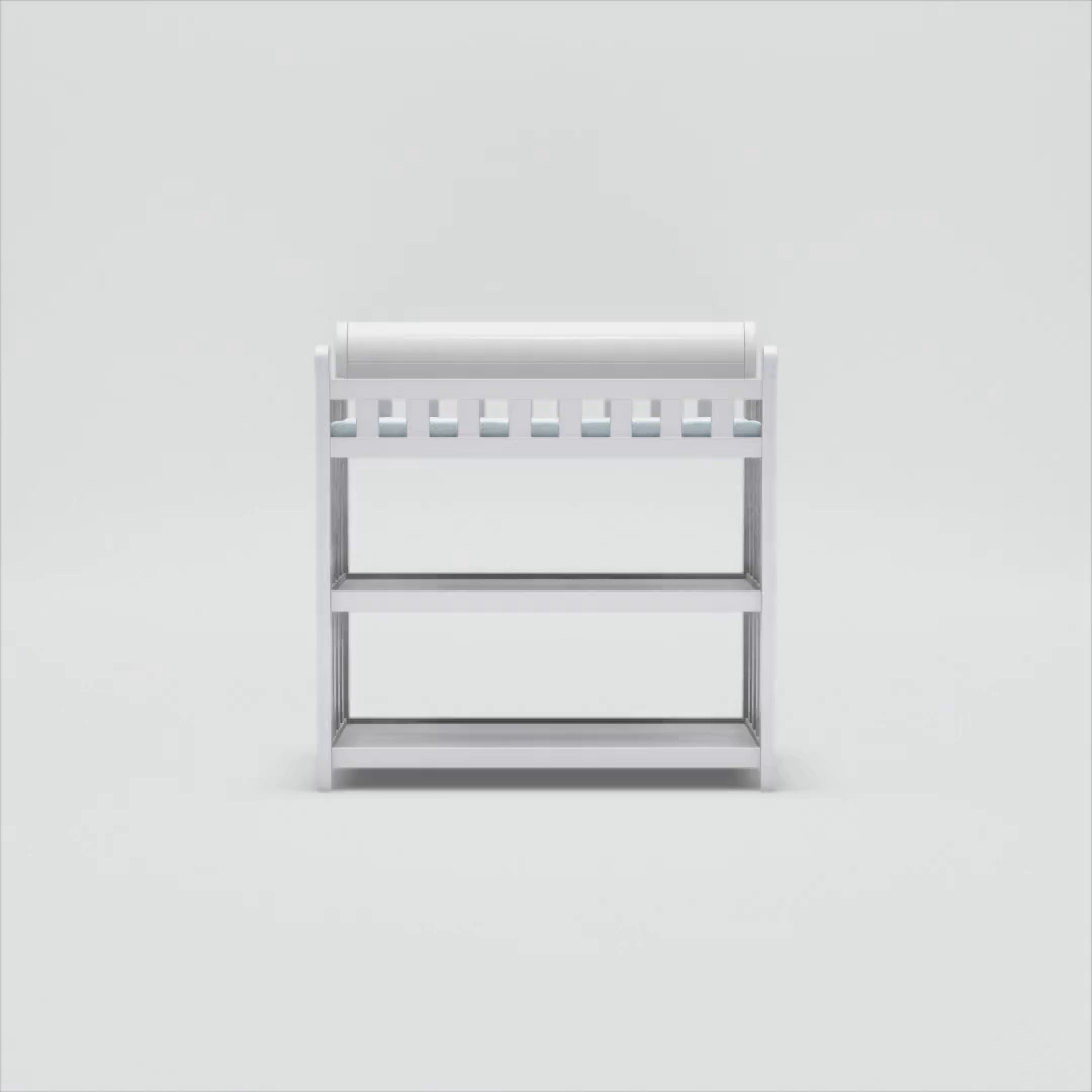 Delta Children Eclipse Baby Top Simple Changing Station, Diaper