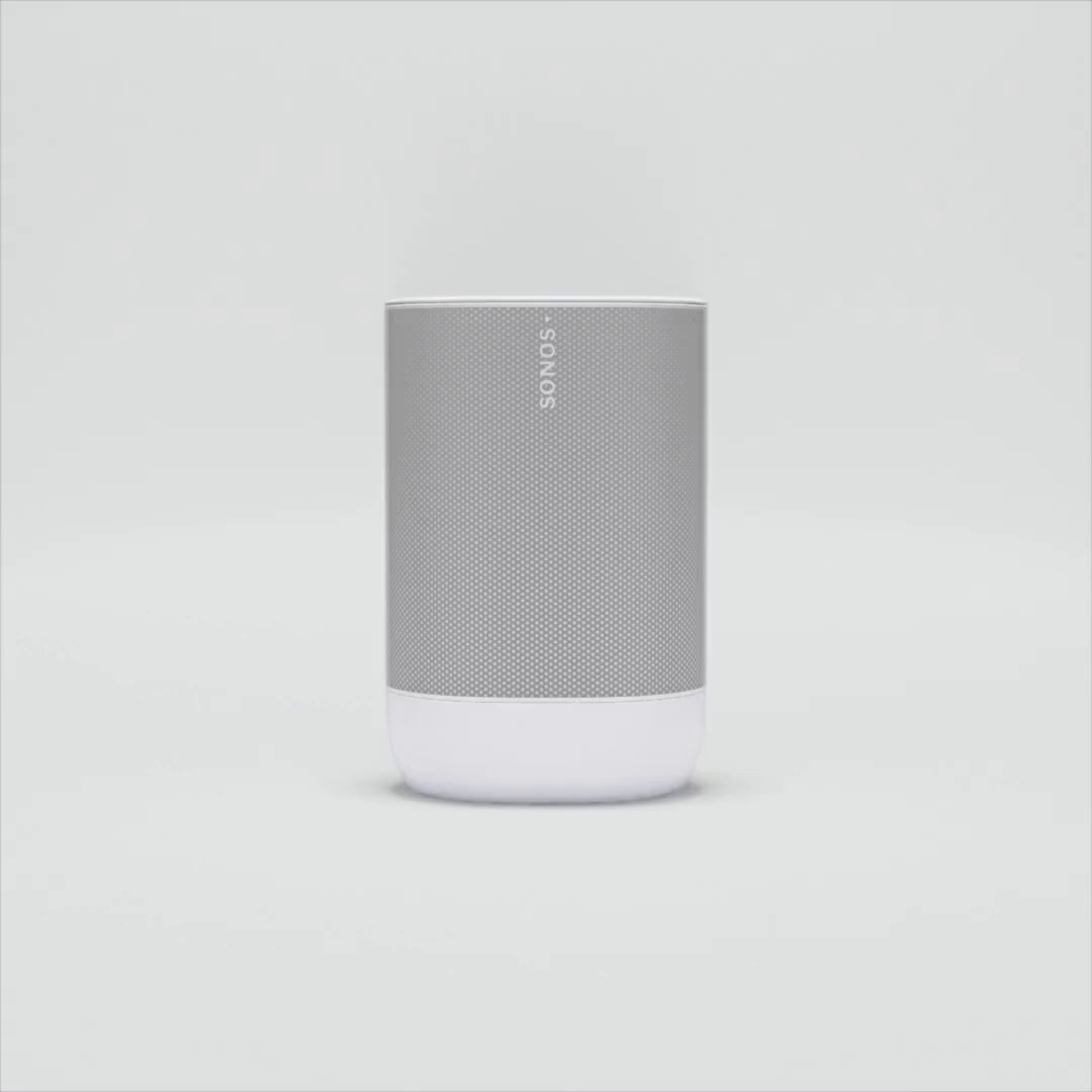 Sonos Move 2 Portable Bluetooth Smart Speaker, 24 Hours Playback