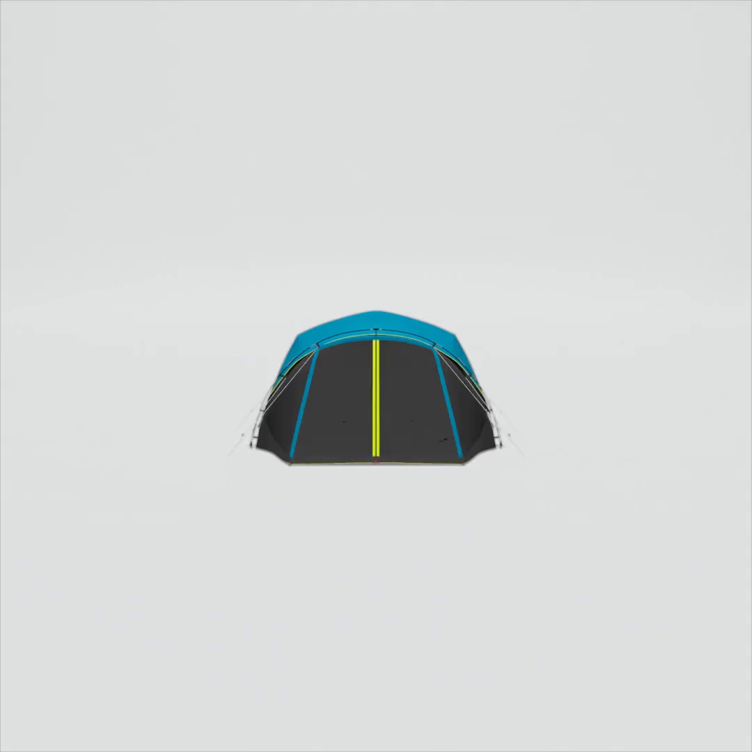 Coleman 6-Person Carlsbad Fast Pitch, Blackout Family Dome Tent