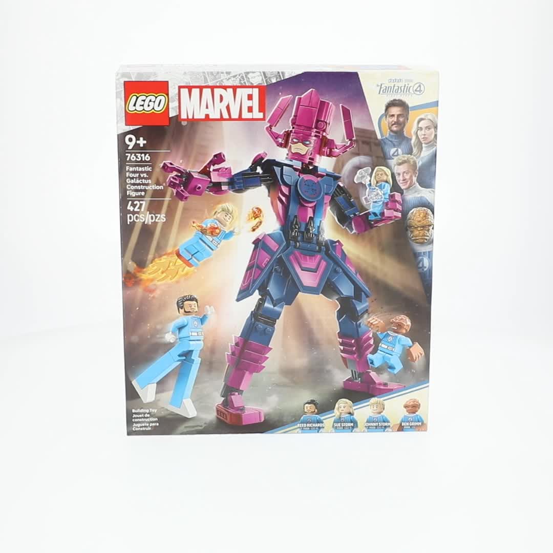 LEGO Marvel Fantastic Four vs Galactus Construction Set, Super