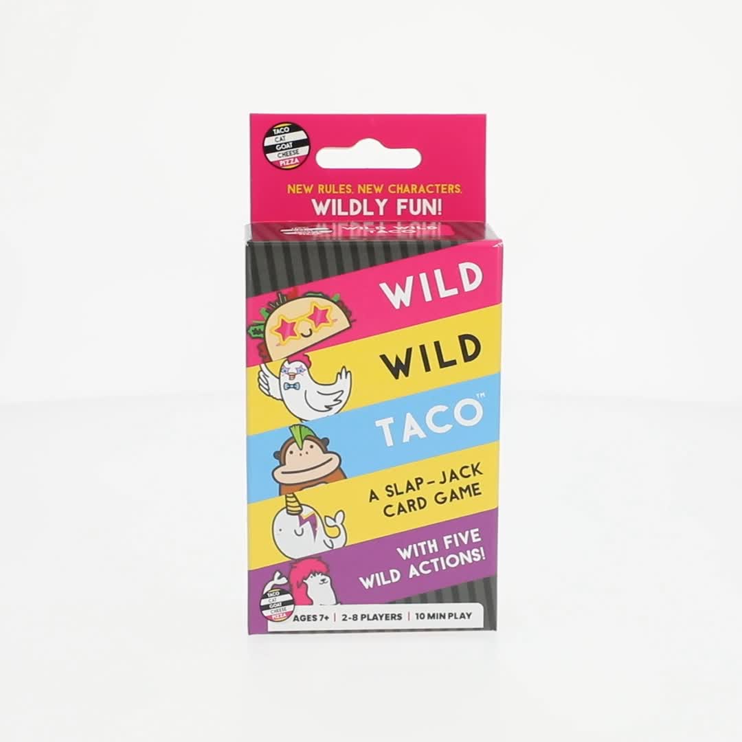 Dolphin Hat Games, Card Game, Wild Wild Taco, Family Party Fun