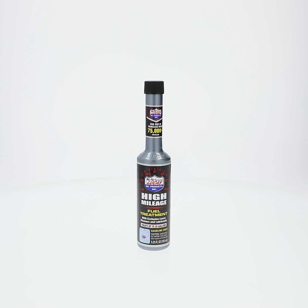 Lucas Oil 10977 Automotive High Mileage Fuel Treatment 5.25 oz