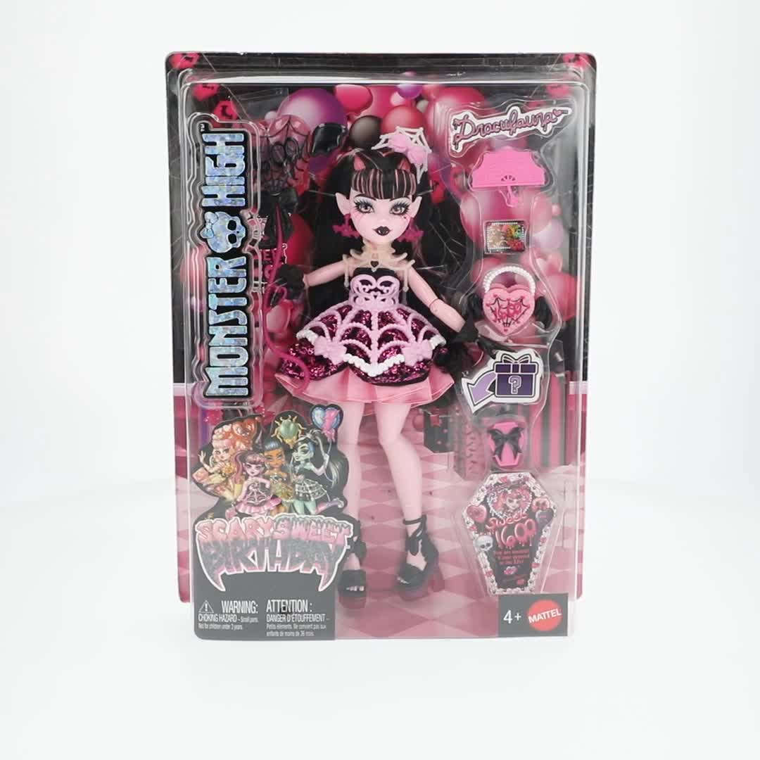 draculaura birthday dress Monster High Scary Sweet Doll draculaura movie