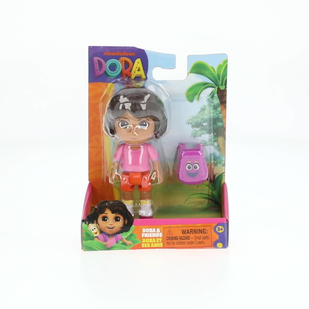 Dora the Explorer, 3-inch Dora Toy Figure with Movable Head & Arms
