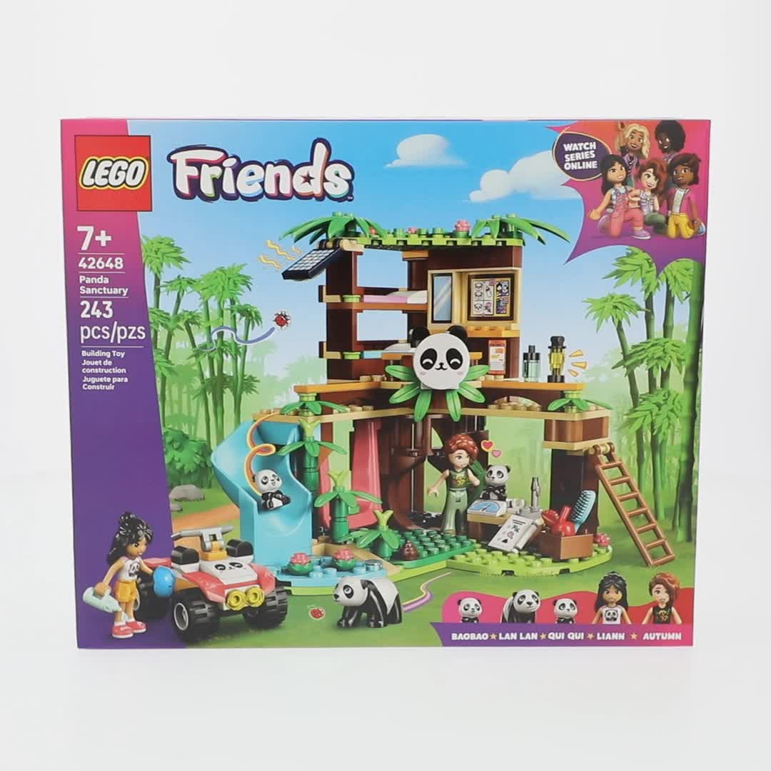 LEGO, Animal Care Toy, 42648, Panda Sanctuary Building Set