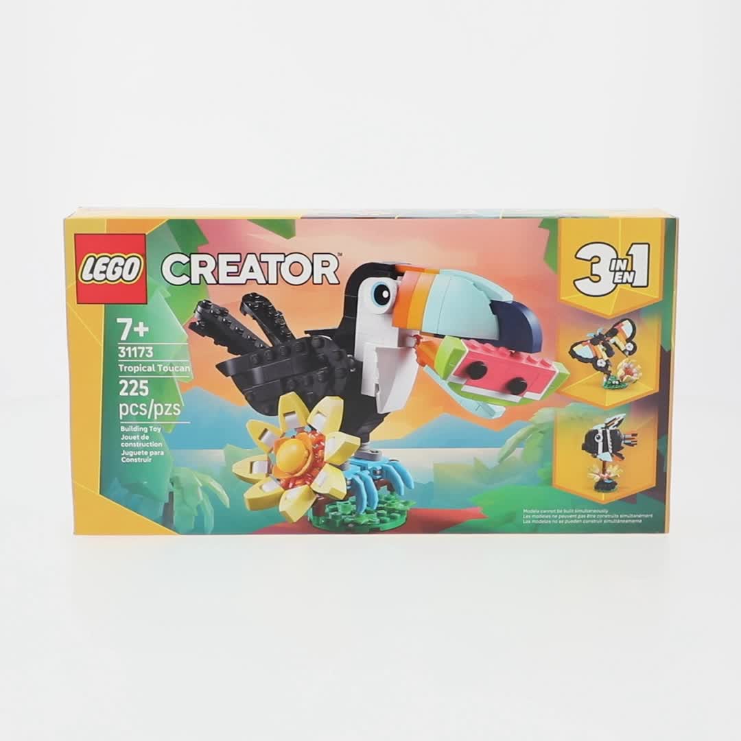 LEGO, Creator 3 in 1 Wild Animals Tropical Toucan Building Toy