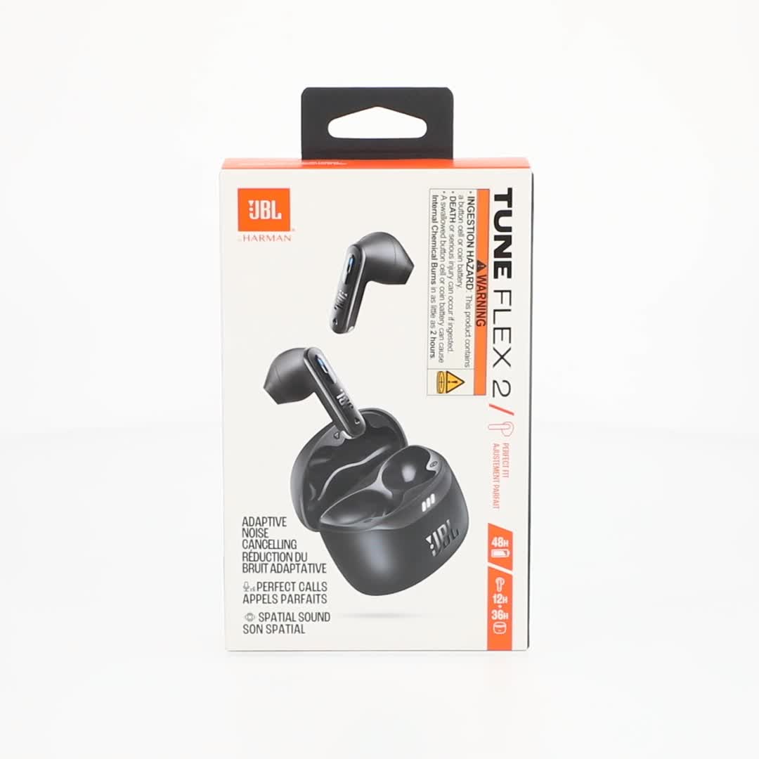 JBL Tune Flex 2 True Wireless Earbuds, Adaptive Noise Cancelling