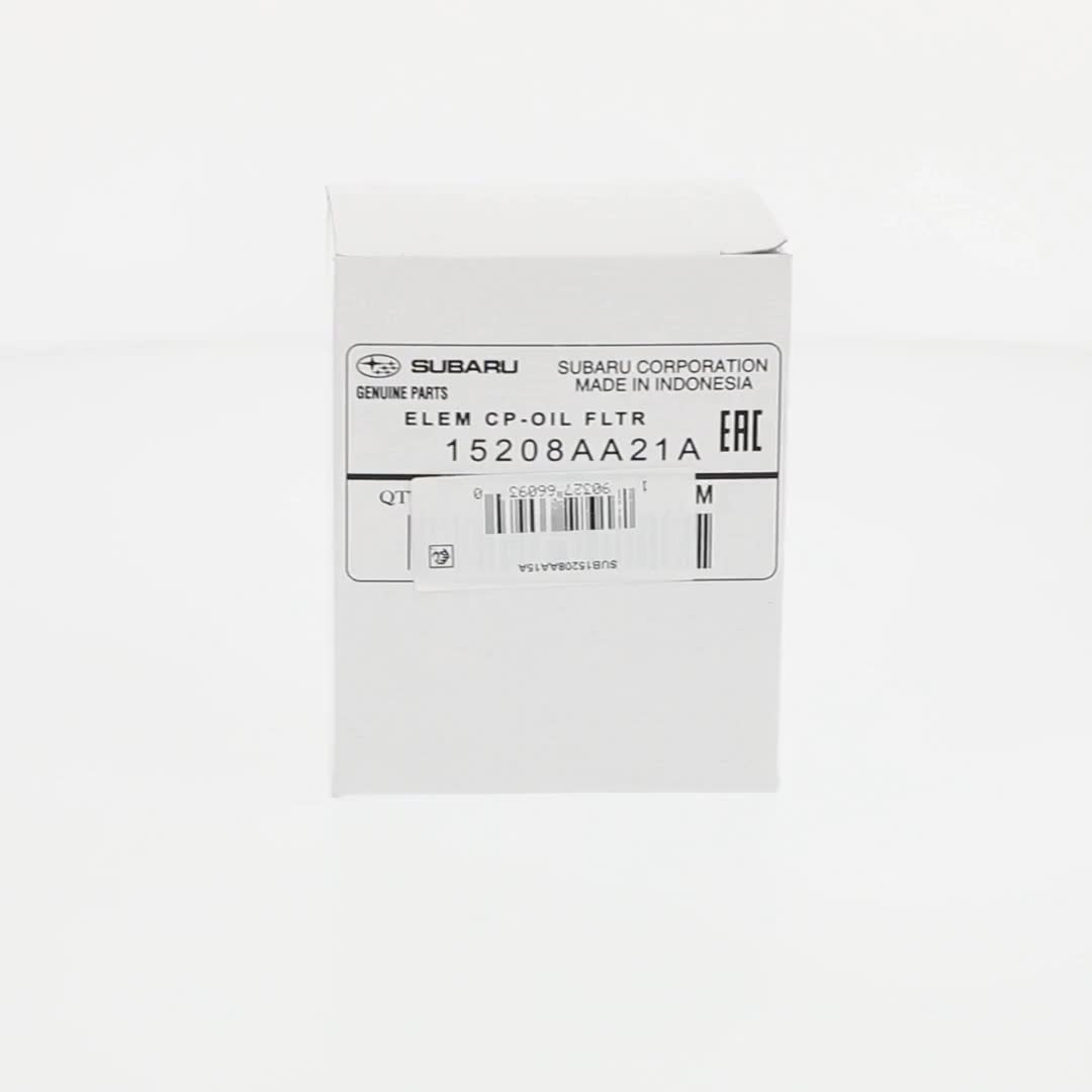 Subaru, Oil Filter, 15208AA15A, 3.5