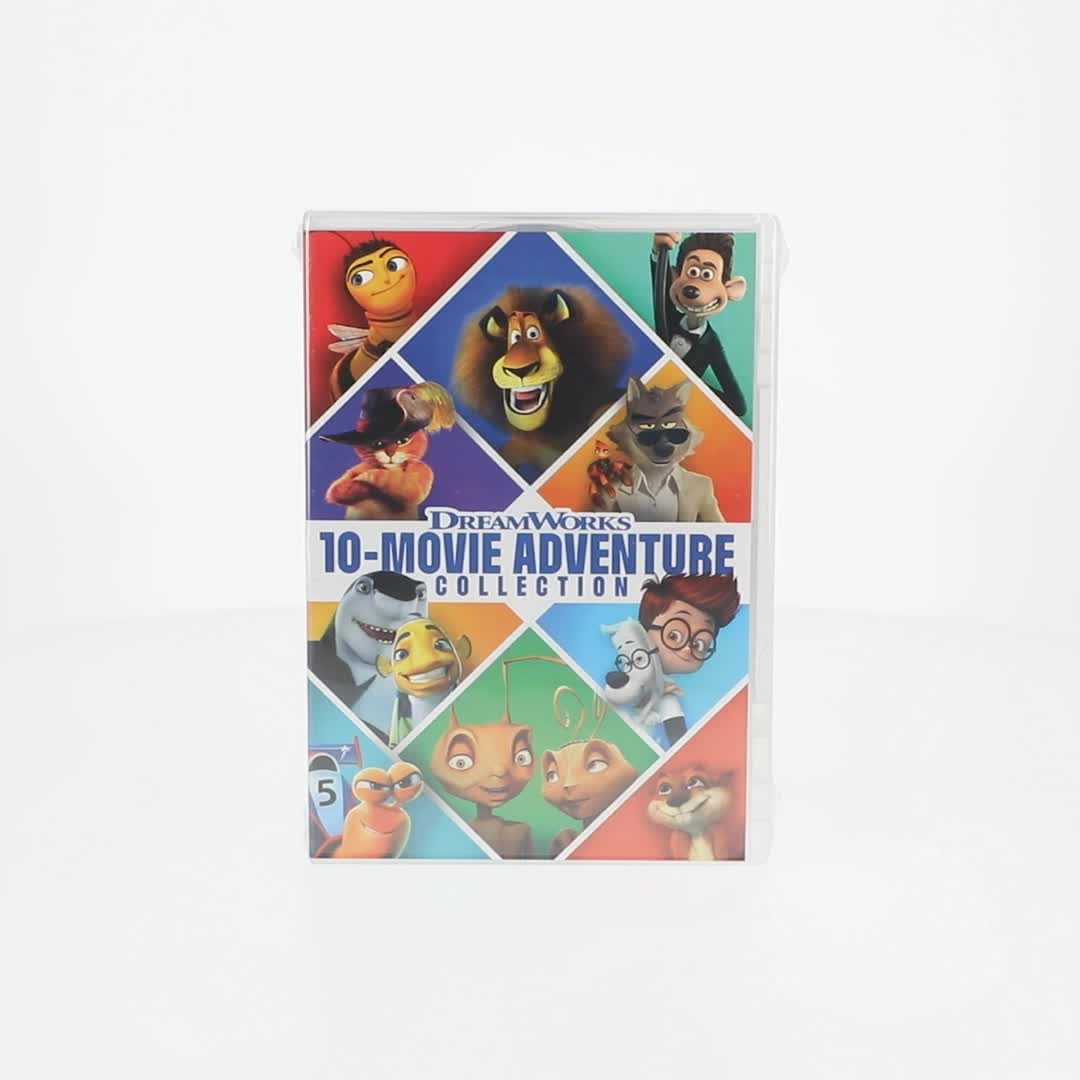 Free Shipping! SDS DreamWorks 10-Movie Adventure Collection DVD