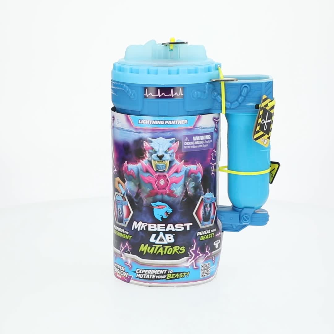 MrBeast Lab, Hyper Fusion Mutator, Lightning Panther, Ages 5+