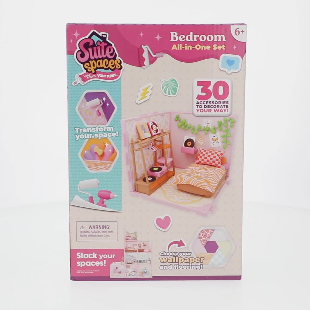 Suite Spaces All-in-One Bedroom Set: Build the Dollhouse of Your