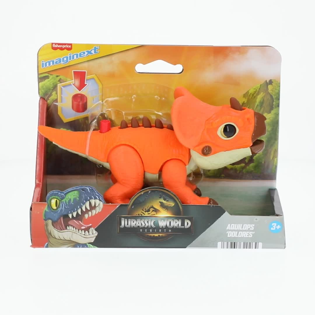 Fisher-Price Imaginext Jurassic World Rebirth Aquilops Dinosaur