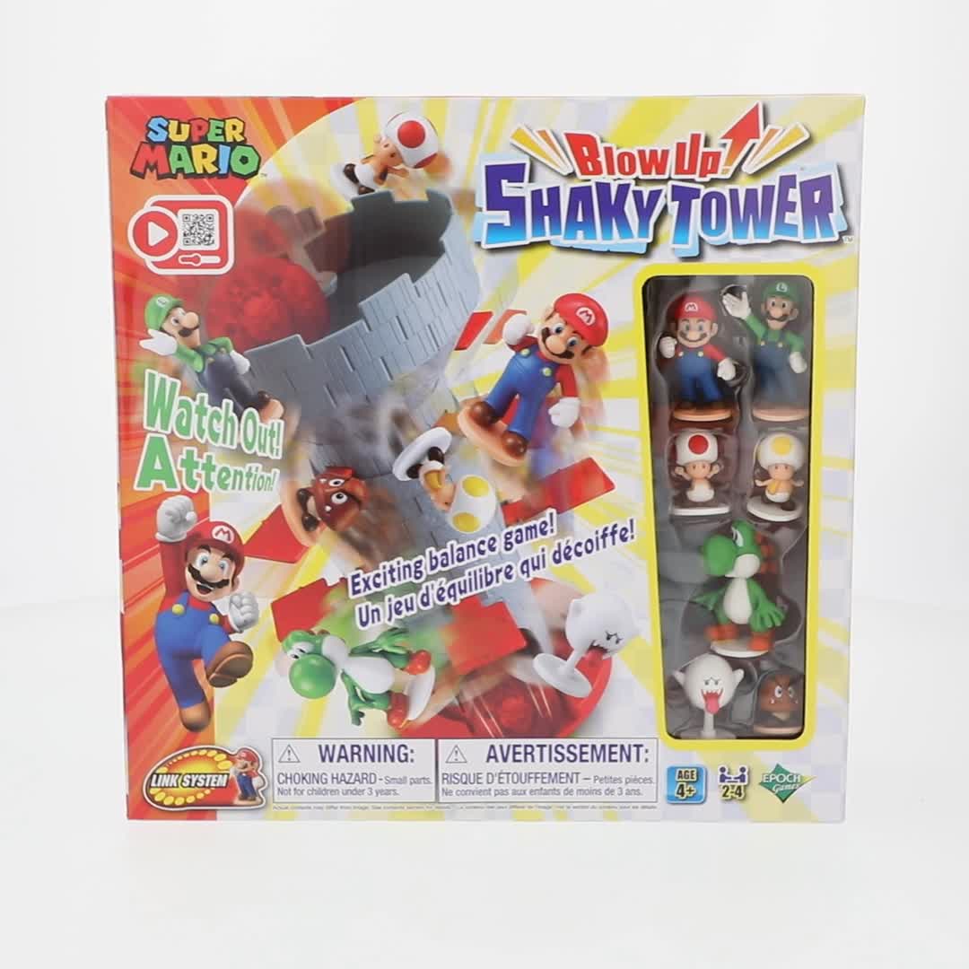 Super Mario Balancing Game Plus Sky Stage – Jeu D'équilibre Avec 4 Figurines – Dès 4 Ans – 1 Joueur Ou Plus