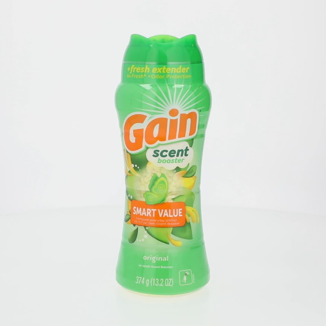 Gain, Laundry Scent Beads, 13.2oz, Fireworks In-Wash Scent Booster