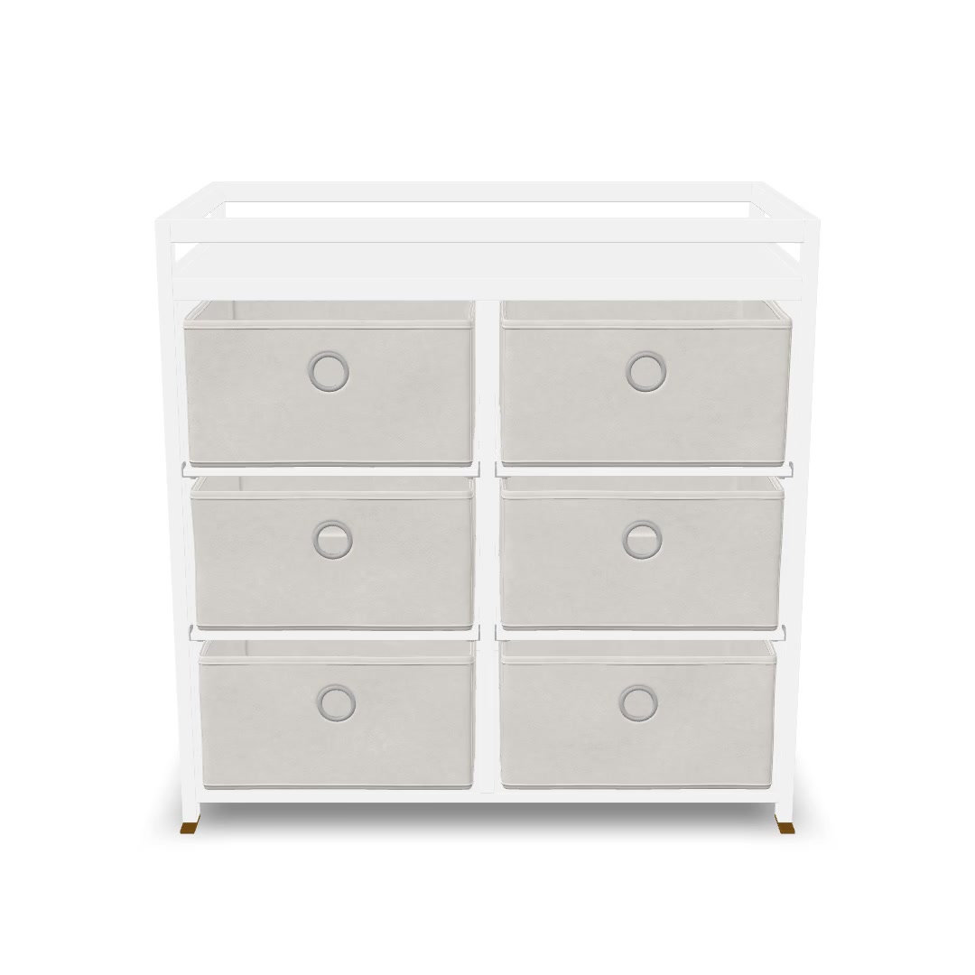 Delta Children Hayes Wooden Infant Changing Table with Toddler Pad