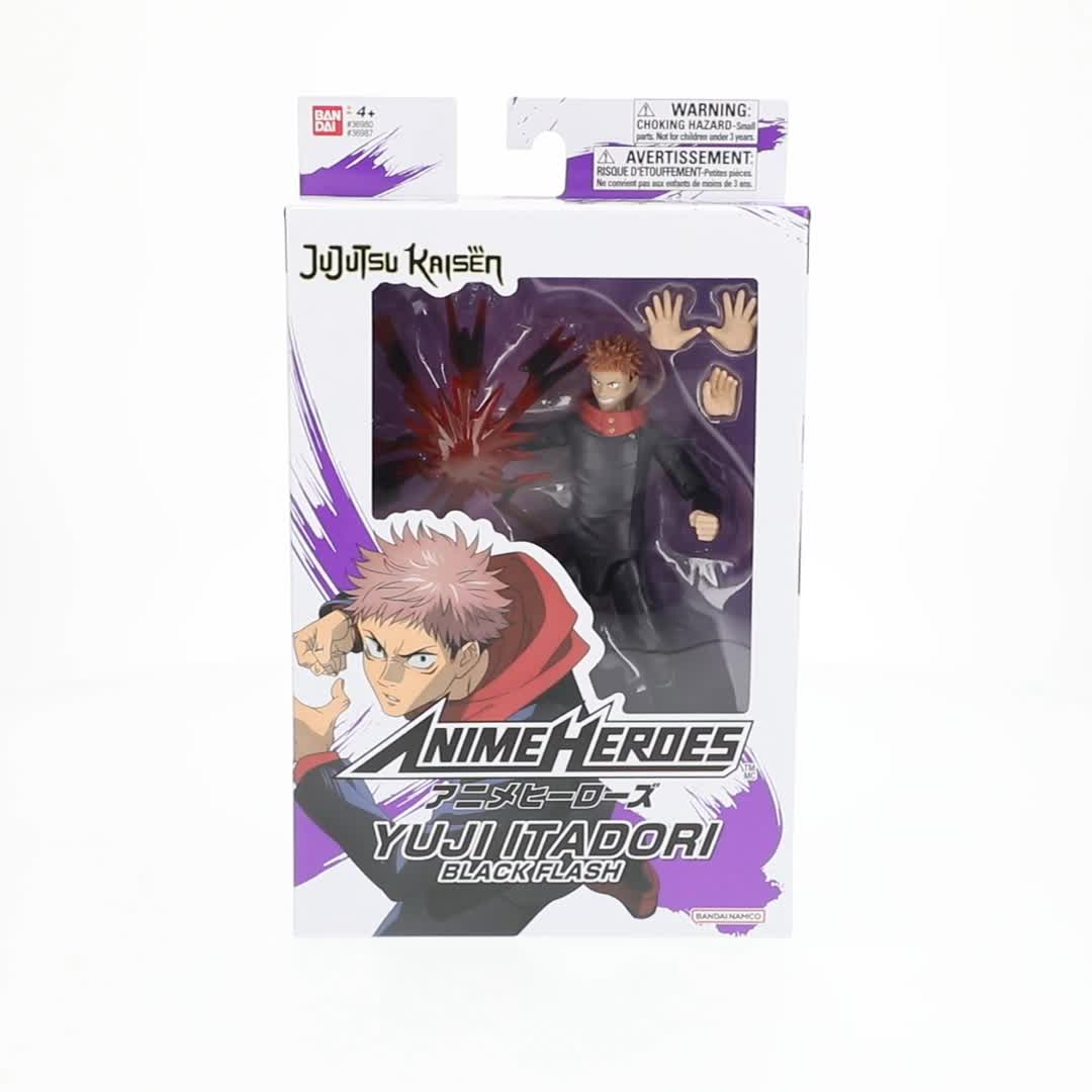 Anime Heroes, Action Figure, Yuji Itadori Black Flash ver., 6.5