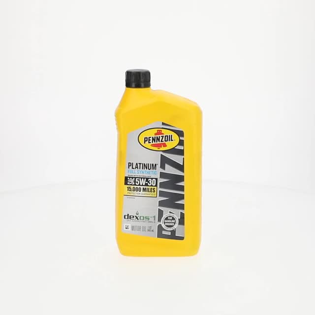 Pennzoil, Full Synthetic Motor Oil, 1 Quart, 5W-30 - Walmart.com