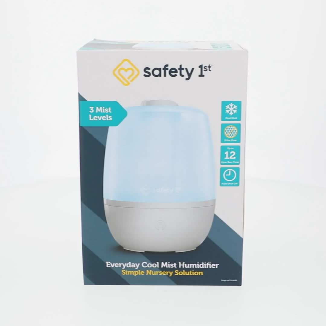 Safety 1st Everyday Compact Cool Mist Humidifier, Air Humidifier, Blue