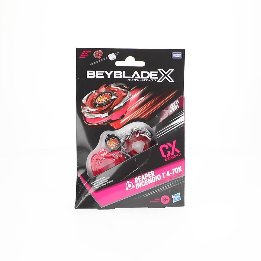 Beyblade X Reaper Incendio T 4-70K CX Starter Pack Set with