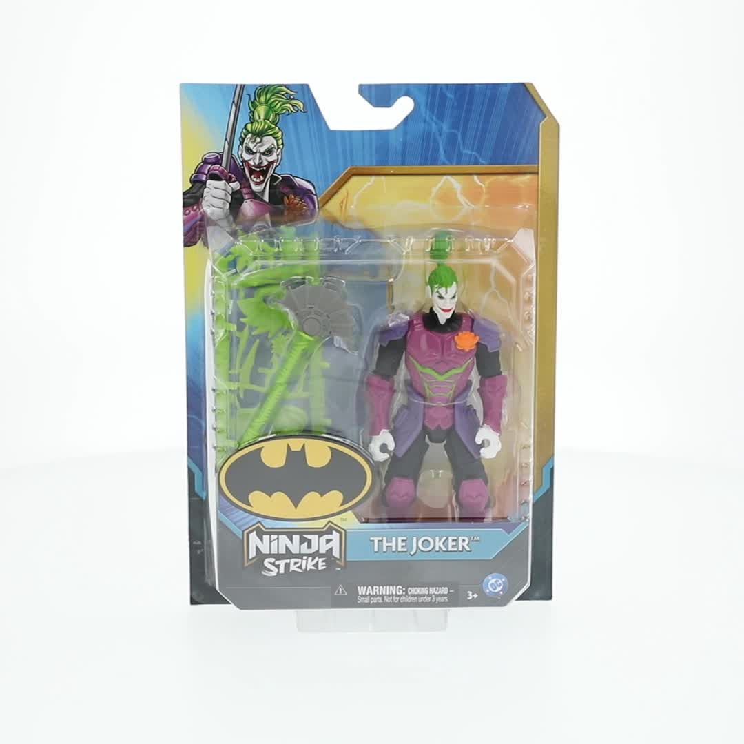 DC Comics Batman Ninja Strike 6-inch Joker Action Figure for Ages