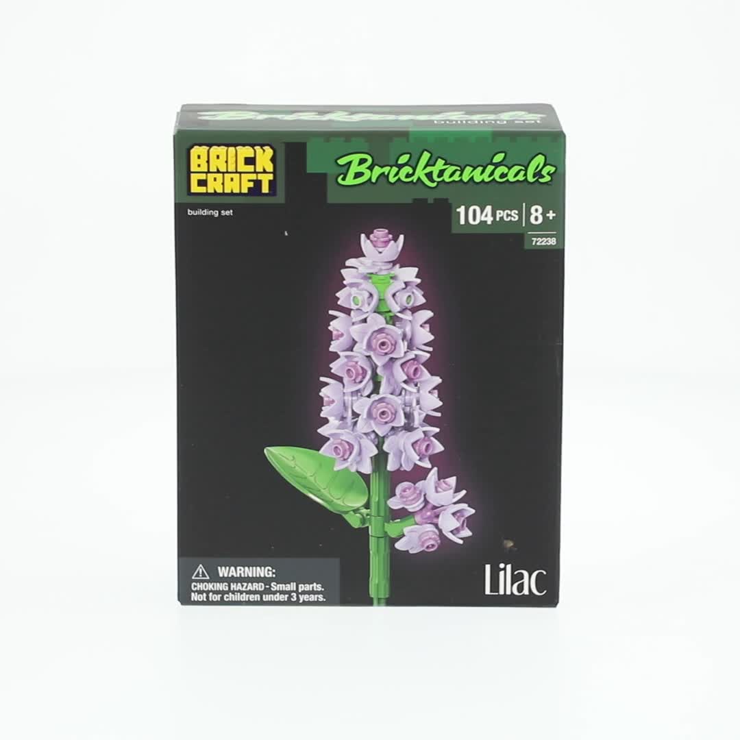 BRICKCRAFT BRICKTANICALS LILAC BUILDING SET - Walmart.com