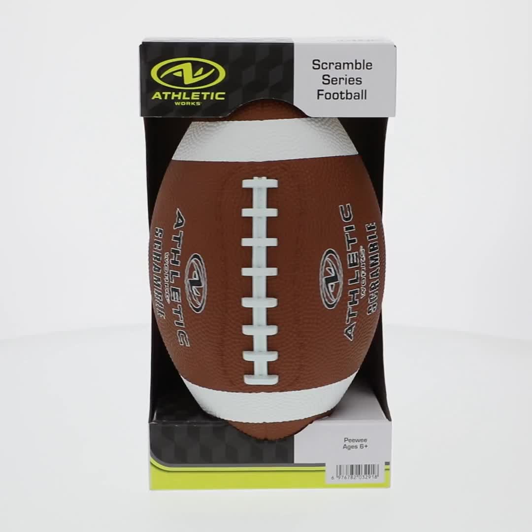 Athletic Works Scramble Series Peewee Football for Ages 6 Years