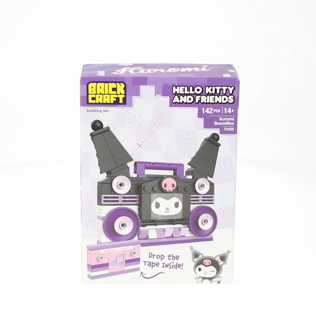 Brickcraft Hello Kitty and Friends Kuromi Boombox Building Kit