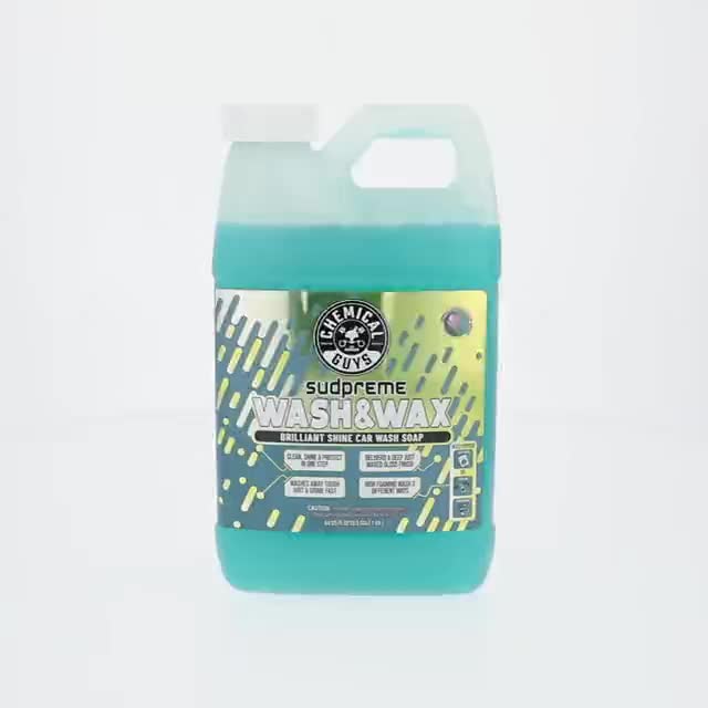 Chemical Guys Sudpreme Car Wash & Wax, Extreme Shine Foaming, 64oz