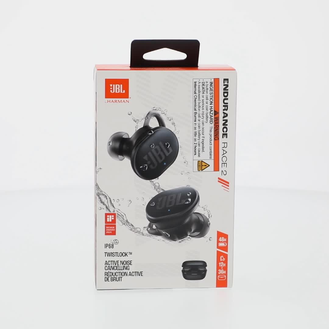 JBL ENDURANCE RACE2 ワイヤレスイヤホン JBL Endurance Race 2 Waterproof Sports Wireless Earbuds - Walmart.com