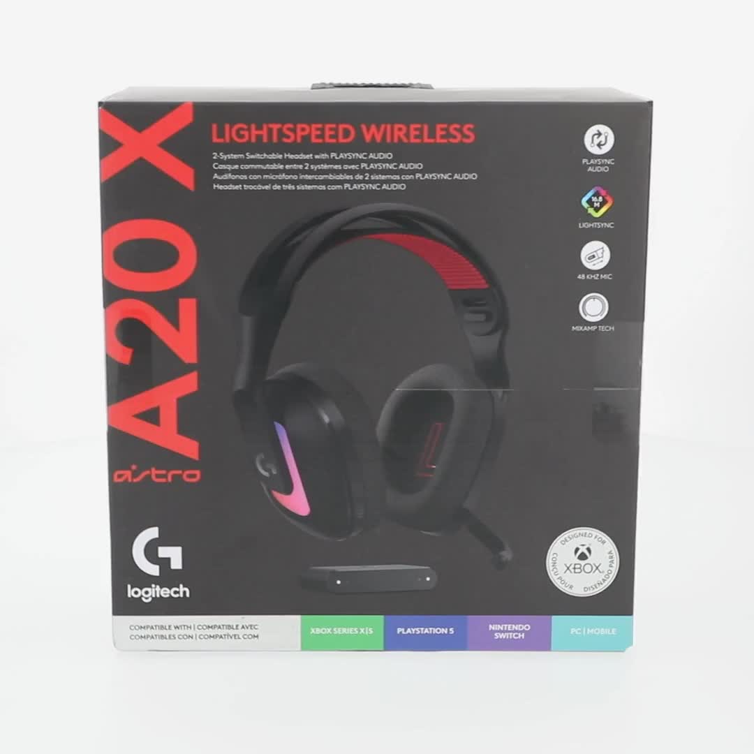 Logitech G Astro A20 X Lightspeed Wireless Gaming Headset for PS5
