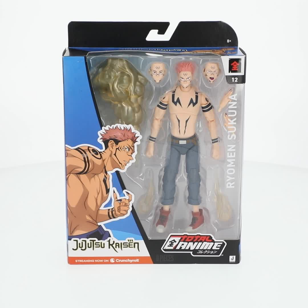 Total Anime Ryomen Sukuna - 6.5-Inch Figure with Swappable