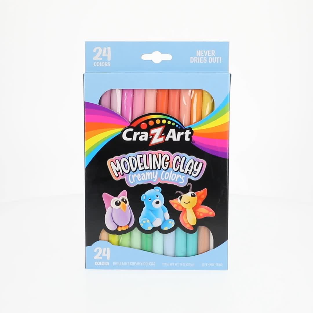 Cra-Z-Art Modeling Clay Creamy Pastel Colors, 24 Colors - Walmart.com