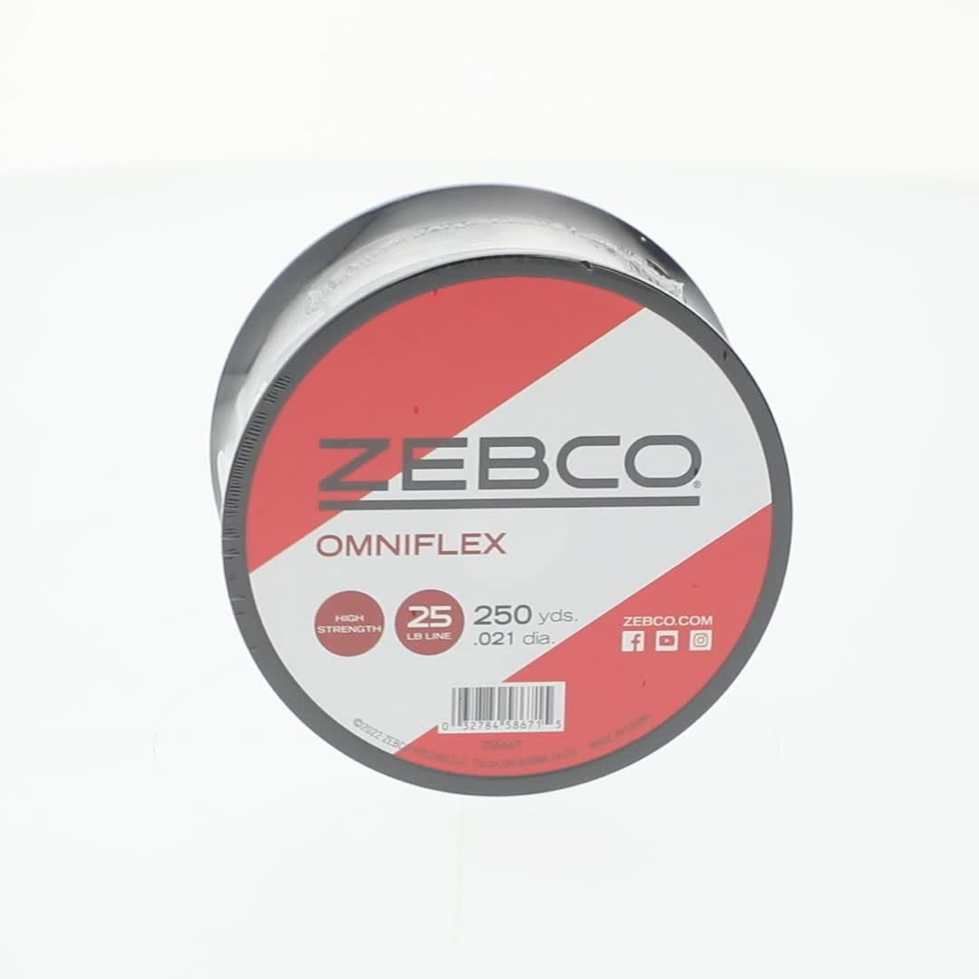 Zebco Omniflex Monofilament Fishing Line, 25-Pound Tested
