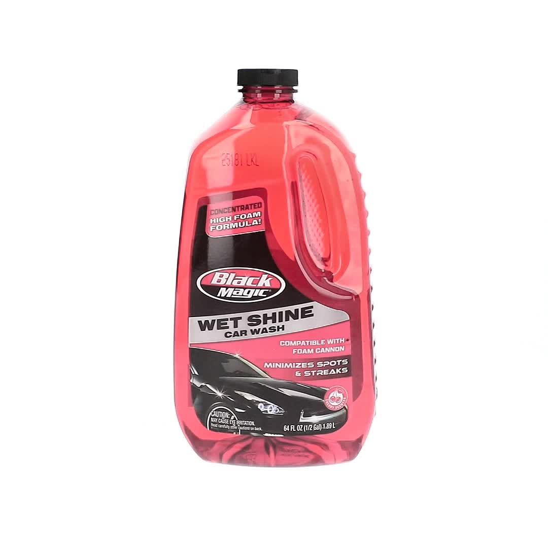 BlackMagic, Car Wash, Wet Shine, High Foaming, Clear Coat Safe