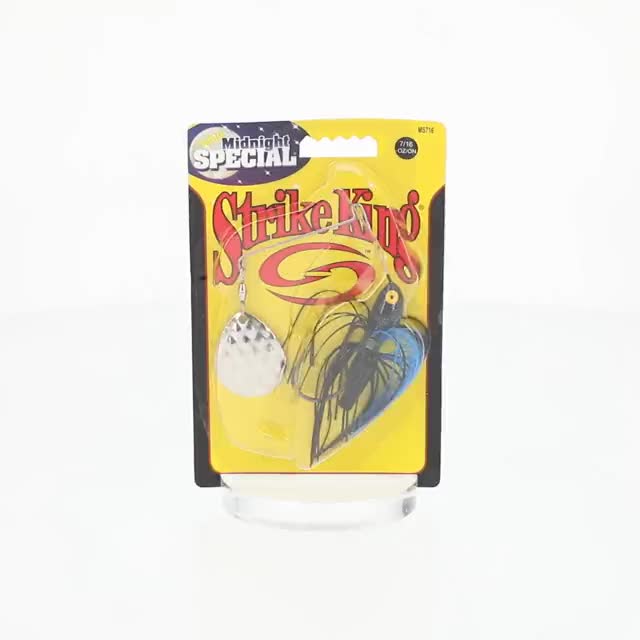 Strike King Rattlin' Midnight Special 7/16oz Spinnerbait Lure