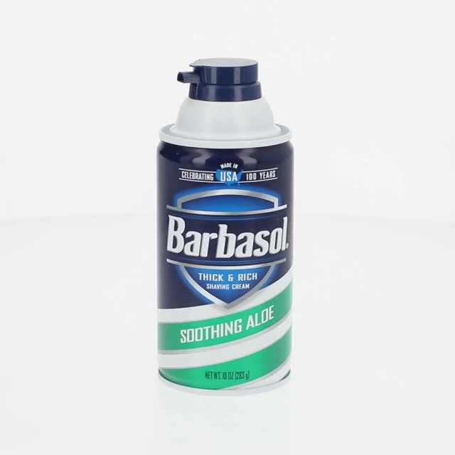 Barbasol Mens Shaving Cream Soothing Aloe