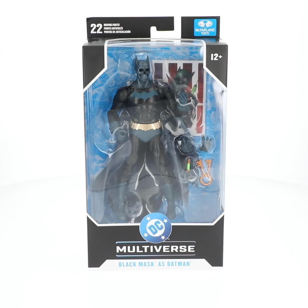 McFarlane Toys, DC Multiverse, Black Mask Batman, 7-Inch Action