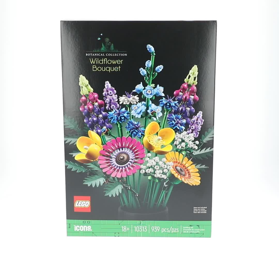 LEGO, Botanical Artificial Wildflower Bouquet, 10313, Indoor Decor