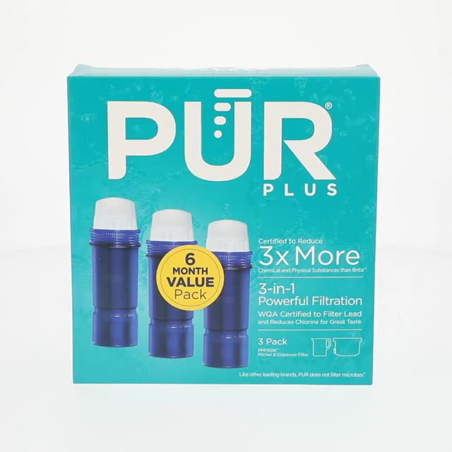 PUR PLUS Lead Reduction Water Pitcher & Dispenser Replacement