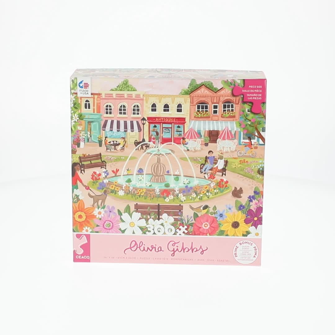 Ceaco Town Park Disney 300 Piece Interlocking Jigsaw Puzzle, 24 x