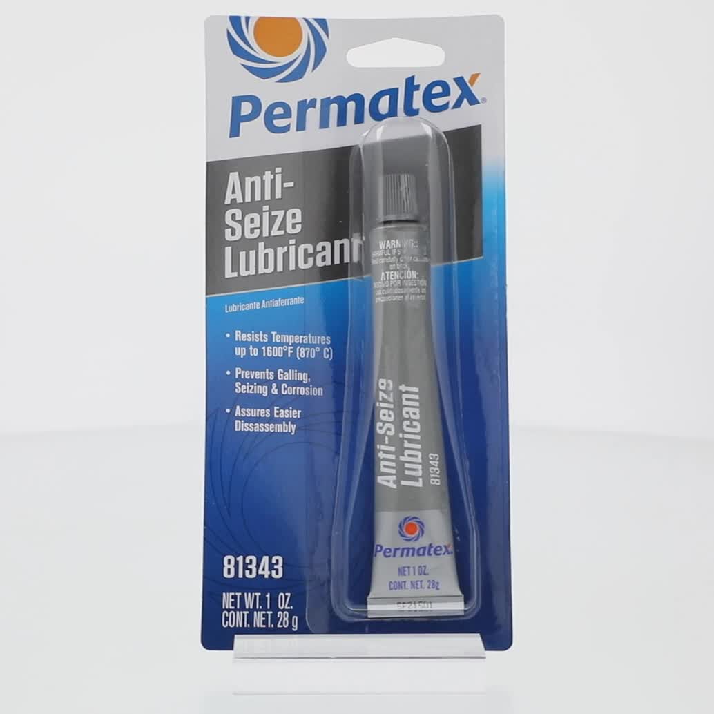 Permatex, Anti Seize Lubricant, 1 oz, Aluminum Copper Graphite
