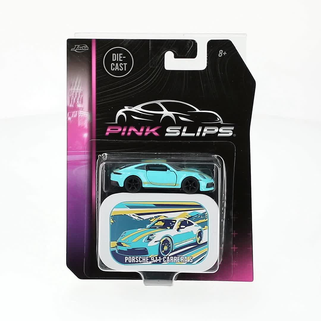 Jada Toys Pink Slips 1:64 Die-Cast Car Models with Opening Doors