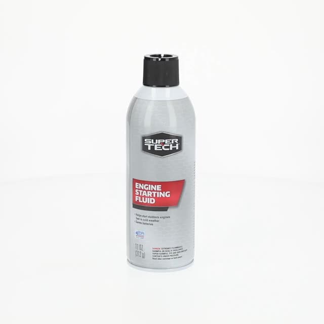 Super Tech Engine Starting Fluid 11 fl oz for Gasoline and Diesel