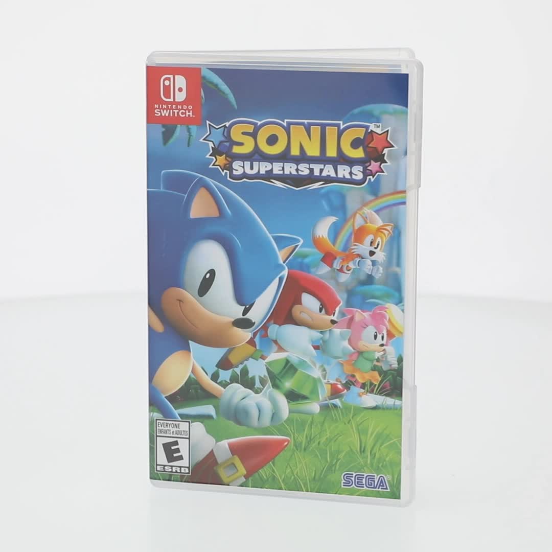 Nintendo Switch SONIC SUPERSTARS Nintendo Switch SEGA, Sonic Superstars, Nintendo Switch, Black, Standard Edition