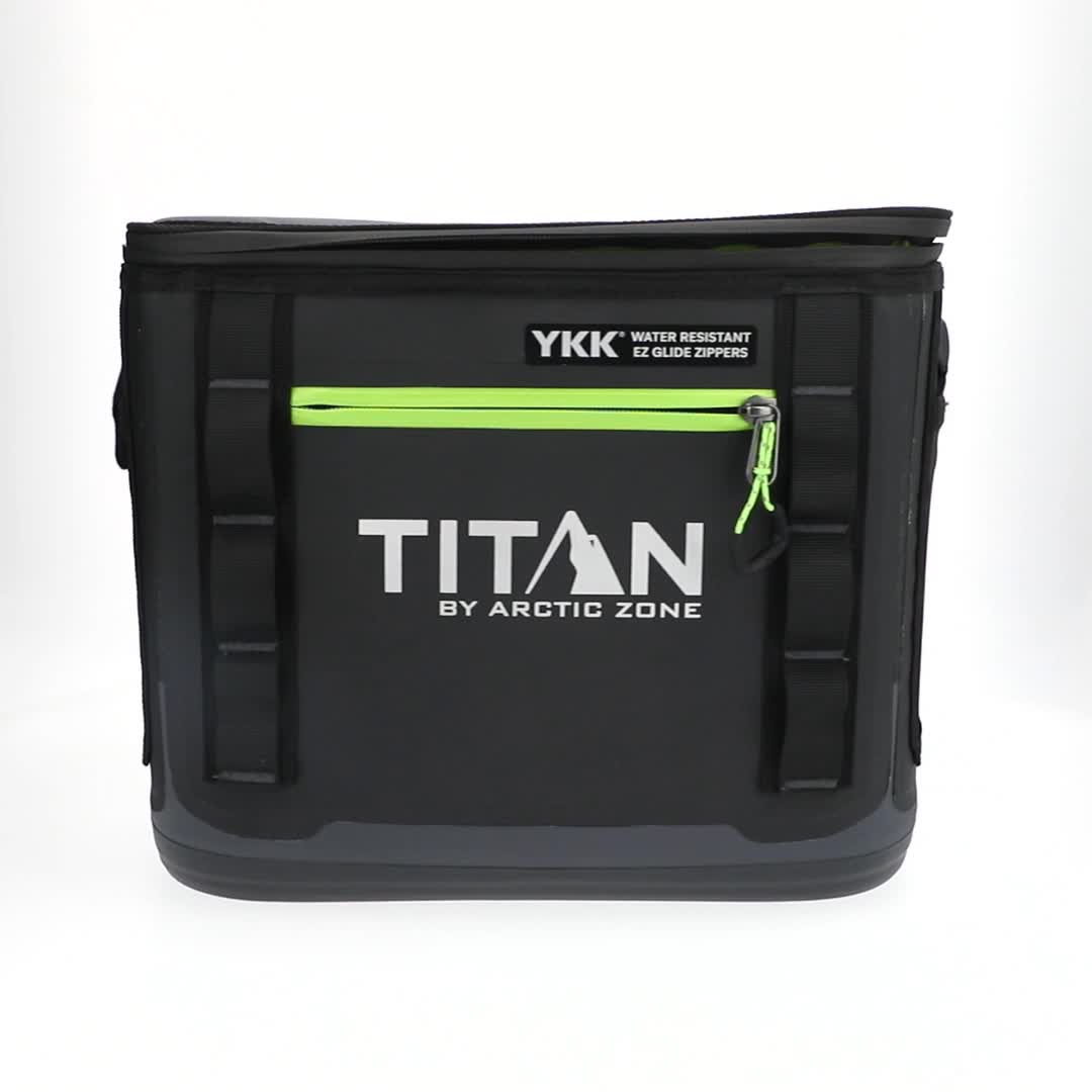 Titan by Arctic Zone 12 Can Waterproof Welded Soft Cooler, 8 Quart